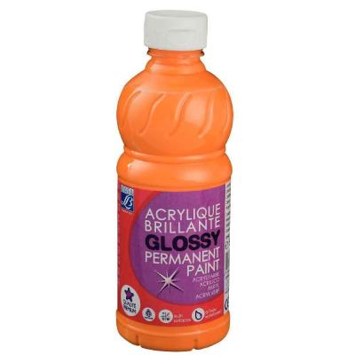 LEFRANC BOURGEOIS Peinture acrylique Lefranc & Bourgeois glossy jaune or - flacon 500ml