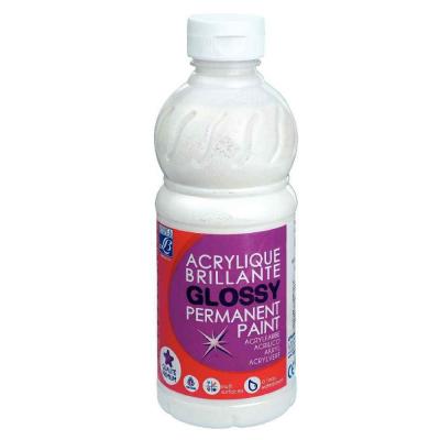 LEFRANC BOURGEOIS  Acrylique Glossy 500 ml Vernis finition paillet&eacute;e