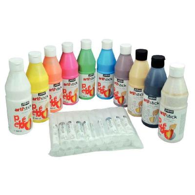 PEBEO Peinture Artistick assortis - Carton de 10 flacons de 500ml