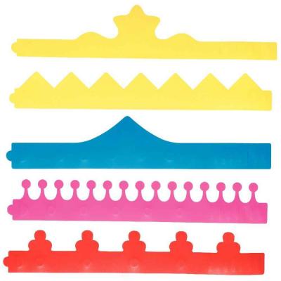 ALPEXE CULTURE CLUB- Pochoir Couronne, 41801, Couleurs Assorties