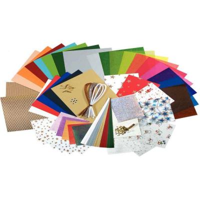 FOLIA   mallette de bricolage d'objets en papier ""noel"" noir