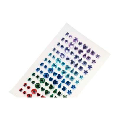  Strass Adhesif Pierre Precieuse - Lot De 96