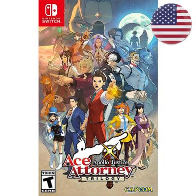 [EA, EA, EA] Capcom Switch Apollo Justice Ace Attorney Trilogy Import Usa Clair 