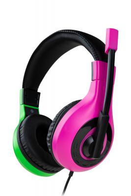 NACON Stereo gaming headset Switch - rose + vert (SWITCH)