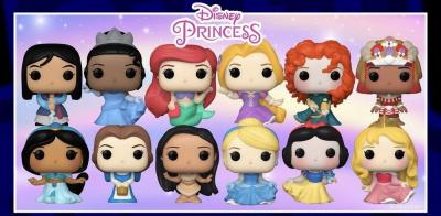  Figurine Bitty Pop! - Disney Princesses - 36pc Pdq