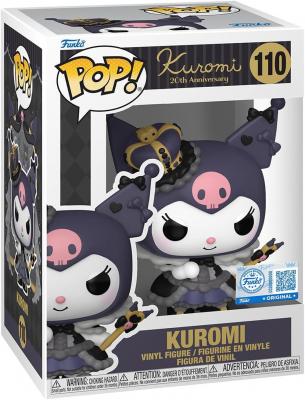 FUNKO FOB Figurine Funko Pop - Sanrio N&deg;110 - Kuromi [Avec Chase] (87128)