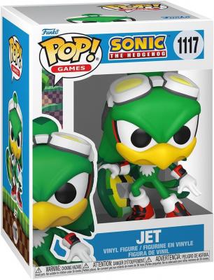 FUNKO Figurine  Pop! N&deg;1117 - Sonic - Jet The Hawk Avec Planche 