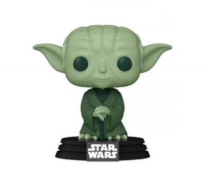 FUNKO  Star Wars - Pop Vinyl Figure 124 Yoda (Green Deco) 9 cm