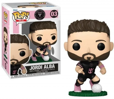 FUNKO Figurine  Pop! N&deg;3 - Football - Inter Miami - Jordi Alba (exterieur) 