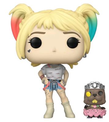 FUNKO Figurine Dc Comics - Birds Of Prey - Harley Quinn With Beaver Pop 10cm
