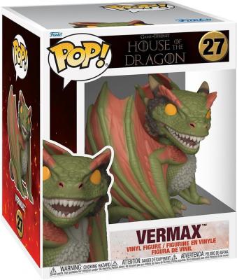 FUNKO  La Maison Du Dragon Pop! Vinyl Vermax Surdimensionn&eacute; 15 Cm 