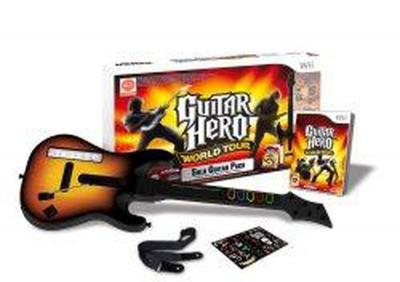 Guitar Hero : World Tour - Pack Jeu + Guitare Wii