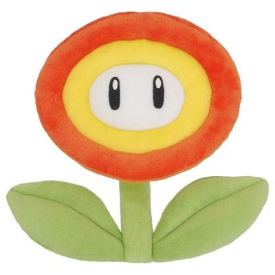  Peluche - Nintendo - Mario Bros Fleur Enflamm&eacute;e - 15cm