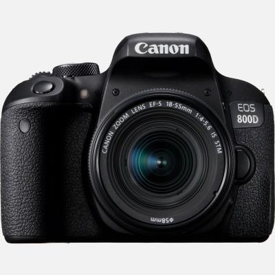 CANON  Appareil photo reflex EOS 800D + EF-S 18-55mm f/4-5.6 IS STM