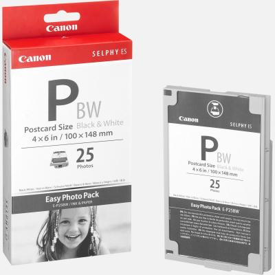 CANON Easy pack photo 25 feuilles 10*15 pour  Selphy ES1 (E-P25BW)