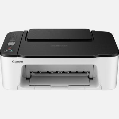 CANON Imprimante photo jet d'encre couleur multifonctions sans fil  PIXMA TS3452, blanc et noir