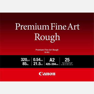 CANON Papier A2 beaux-arts textur&eacute; Premium  FA-RG1, 25 feuilles