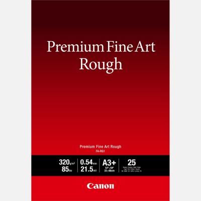 CANON  Papier A3+ beaux-arts textur&eacute; Premium FA-RG1, 25 feuilles - Neuf