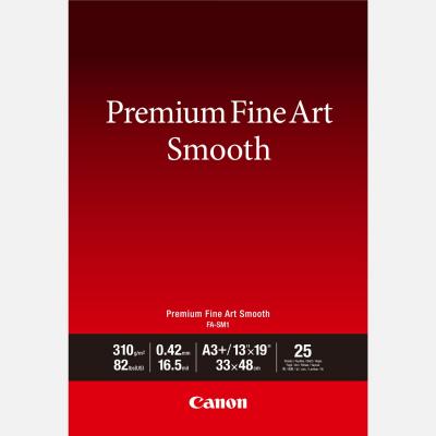 CANON Papier A3 Plus beaux-arts lisse Premium  FA-SM1 - 25 feuilles