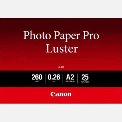 CANON  LU101 A2 PHOTO PRO LUSTER 260 MICRON 260G 25SH