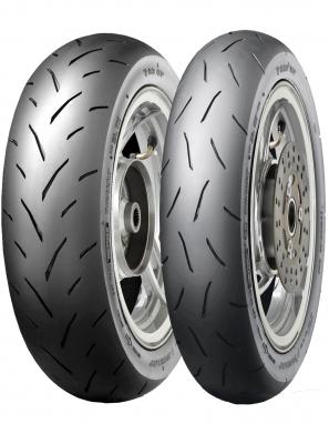 DUNLOP  Tt93 Go 62l Tl Scooter Rear Tire Argent&eacute; 130 / 70 / R12