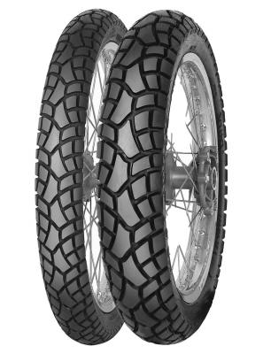 MITAS  Mc 24 Invader Tl 65s Trail Rear Tire Argent&eacute; 130 / 80 / R17