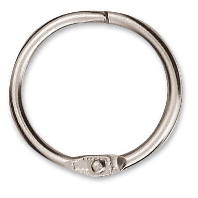 WONDAY  Anneaux bris&eacute;s, diam&egrave;tre int&eacute;rieur: 25 mm, en m&eacute;tal - Lot de 14