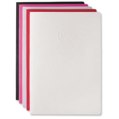 CLAIREFONTAINE  Crok'book Piqu&eacute; 17x22 &Agrave; La Fran&ccedil;aise Noir