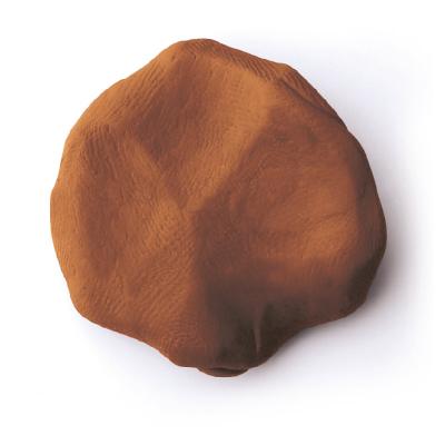 GENERIQUE P&acirc;te &agrave; modeler Patplume 350 g / Marron - Lot de 4