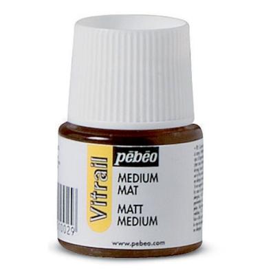 PEBEO P&eacute;b&eacute;o 051002 Auxiliaires Vitrail 1 Flacon Medium Mat 45 ML