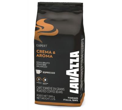 LAVAZZA Caf&eacute; en Grains  Crema & Aroma - 1 Kg