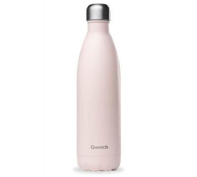 QWETCH Bouteille isotherme Rose 75 cl - Collection Pastel -  - 75.0000