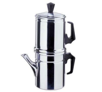 ILSA Cafeti&egrave;re napolitaine r&eacute;versible lisse -  - 3 tasses - 25.0000