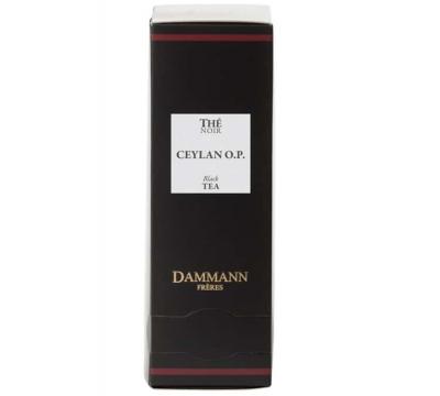 DAMMANN  Th&eacute; Noir Ceylan OP - Bo&icirc;te de 24 sachets