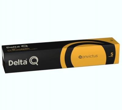 DELTA  Q - Etui de 10 Capsules de Caf&eacute; - Qonvictus - Force 5