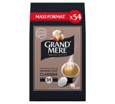 SENSEO Grand-m&egrave;re Dosettes de caf&eacute; Grand M&egrave;re Classique - Paquet de 54