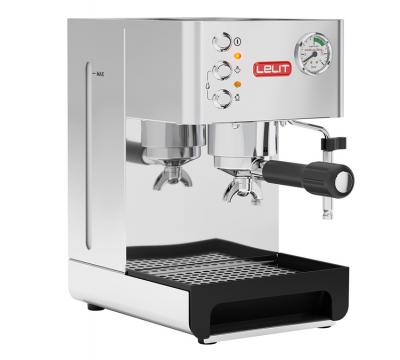 LELIT Pl41em 2.7 litres 2 tasses acier inoxydable argent