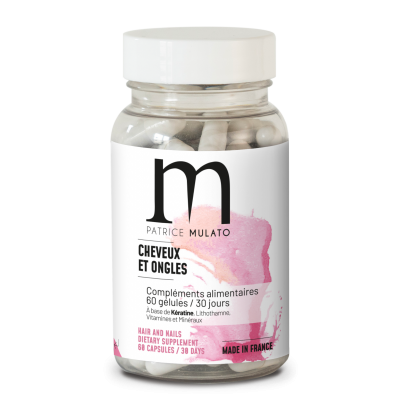 PATRICE MULATO Mulato - Compl&eacute;ment alimentaire cheveux et ongles - Cure 30 jours
