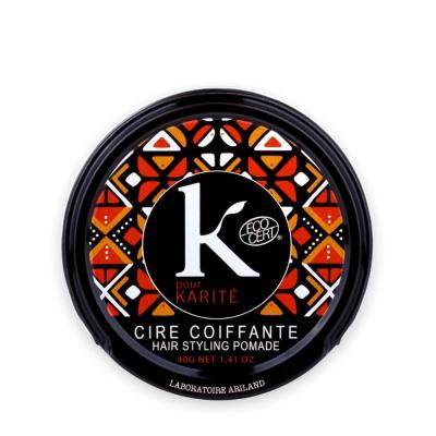 HAIRGUM K POUR KARITE Cire coiffante au karit&eacute; 40G Bio -