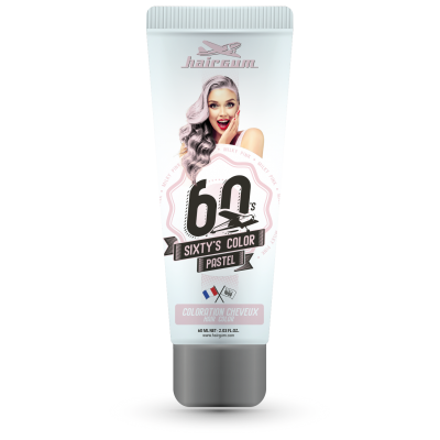 HAIRGUM  Pastel Dye Coloration semi-permanente 60 ml Rose laiteux
