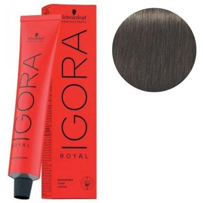 SCHWARZKOPF PROFESSIONAL Coloration Igora Royal 7-13 blond moyen cendr&eacute; mat Schwarzkopf 60ML