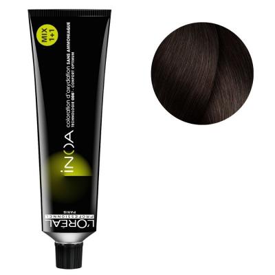 L OREAL L'Or&eacute;al Inoa Couleur sans ammoniaque 5.8 60g