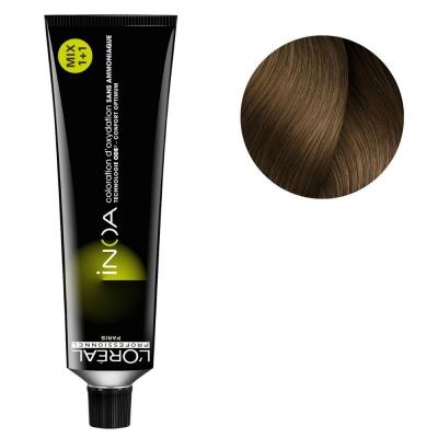 LOREAL L'OREAL Inoa Tube Coloration Permanente, 8.0 Blond Clair Ultra Profond, 60 g