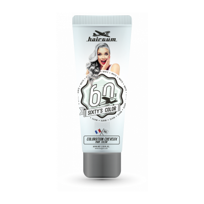 HAIRGUM Coloration semi-permanente, white, 60ml, ,