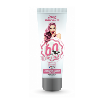 HAIRGUM Coloration semi-permanente, pink, 60ml, ,