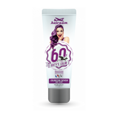 HAIRGUM Cr&egrave;me colorante Sixty's Color - Violet  60ML