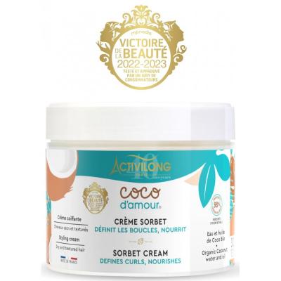 ACTIVILONG Cr&egrave;me sorbet pour cheveux boucl&eacute;s Coco D&acute;Amour - 
