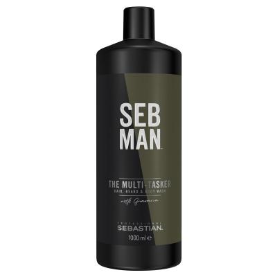 SEBASTIAN  Professional Seb Man Multitasker Gel 3 en 1 Corps, Cheveux