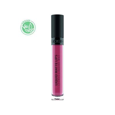 GOSH COPENHAGEN  Rouge &agrave; l&egrave;vres Liquid Matte Lips 003 4ml Nougat Fudge