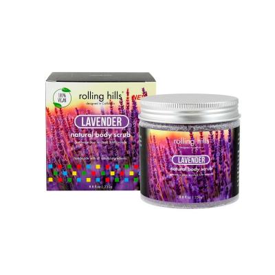 ROLLING HILLS Gommage naturel pour le corps &agrave; la lavande  280g